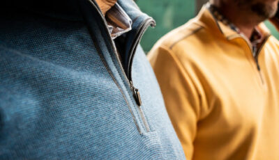 Close up of our classic menswear