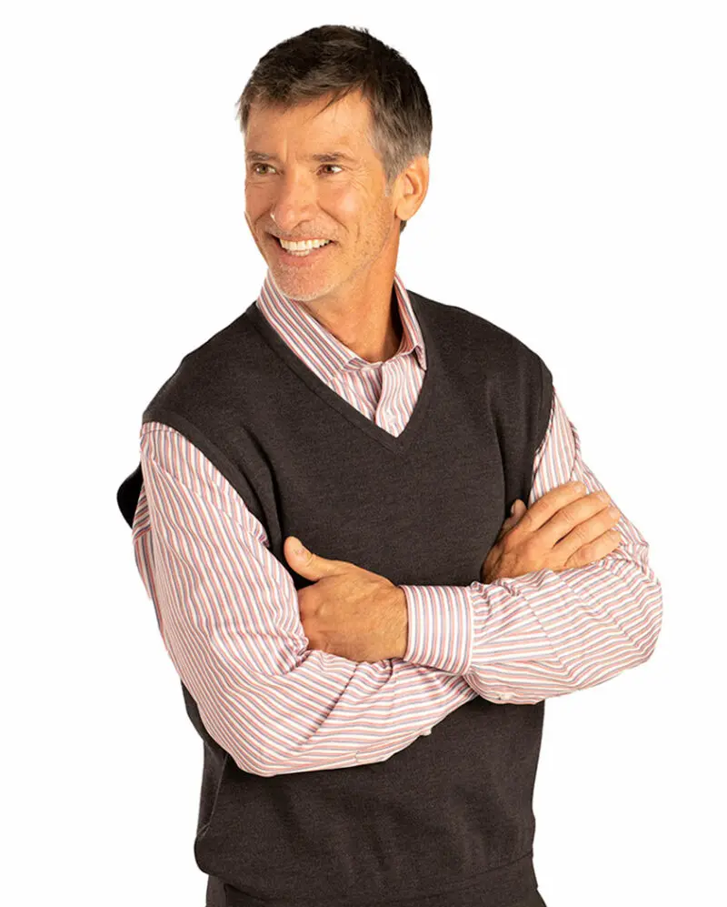 Classic All Wool Pullover Vest - St. Croix Collections
